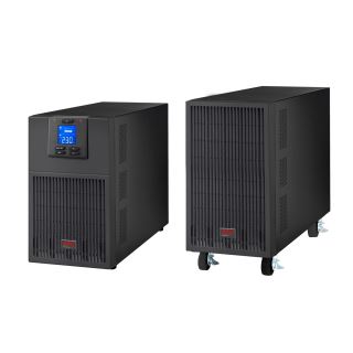 APC Easy UPS On-Line, 10kVA/10kW, Tower, 230V, Hard wire 3-wire(1P+N+E) outlet, Intelligent Card Slot, LCD, Extended Runtime (SRV10KIL)