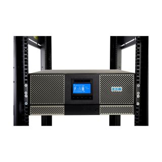 Eaton 9PX UPS, Network card included, 4U, 5500VA, 4900W, L14-30P input, Outputs: (6) 5-20R, (1) L6-30R, (1) L14-30R, Hardwired, 120/208V (9PX6KSP)