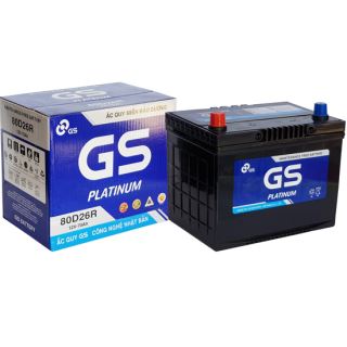 ẮC QUY KHỞI ĐỘNG GS MF 12V-70AH (20HR), 80D26R