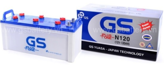 ẮC QUY KHỞI ĐỘNG GS 12V-120AH (20HR), N120