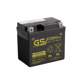 ẮC QUY GS MF 12V 5Ah (10HR), Model: GTZ6V