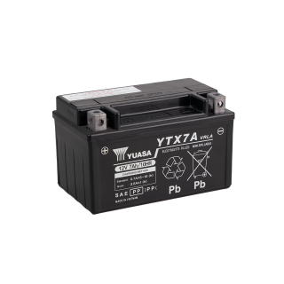 ẮC QUY GS-YUASA MF 12V 7Ah (10HR), Model: YTX7A
