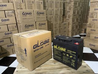 ẮC QUY KÍN KHÍ (VRLA AGM) GLOBE 12V-20AH (20HR), WP20-12NE, F6-M5