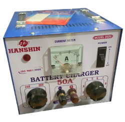 MÁY SẠC ẮC QUY HANSHIN 50A_12V-24V-36V-48V DÂY ĐỒNG, BIẾN ÁP CÁCH LY