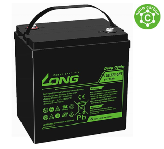 ẮC QUY BÁN GEL (AGM GEL/ SEMI GEL) LONG 6V-225AH (10HR), LGD225-6NE, F18-M8