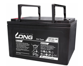 ẮC QUY BÁN GEL (AGM GEL) LONG 12V-100AH (10HR), LGK100-12N, F8-M6