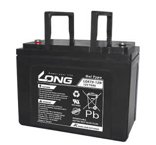 ẮC QUY BÁN GEL (AGM GEL) LONG 12V-75AH (10HR), LGK75-12N, F8-M6