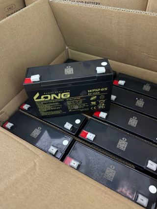 ẮC QUY LONG AGM 6V 12Ah (20HR), Model: WP12-6S