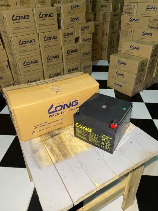 ẮC QUY KÍN KHÍ (VRLA AGM) LONG 12V-26AH (20HR), WP26-12, F3-M5