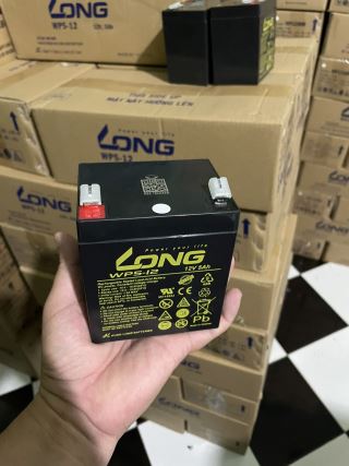 ẮC QUY KÍN KHÍ (VRLA AGM) LONG 12V-5Ah (20HR), WP5-12, F2