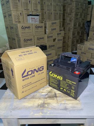 ẮC QUY KÍN KHÍ (VRLA AGM) LONG 12V-50AH (20HR), WP50-12NE, F8-M6