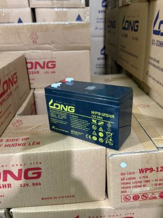 ẮC QUY LONG AGM 12V 9Ah (20HR), Model: WP9-12SHR