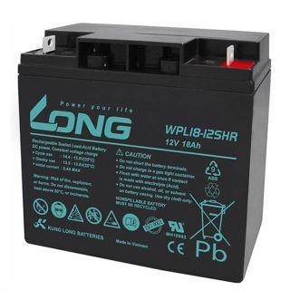ẮC QUY KÍN KHÍ (VRLA AGM) LONG 12V-18Ah (20HR), WPL18-12SHR, F3-M5