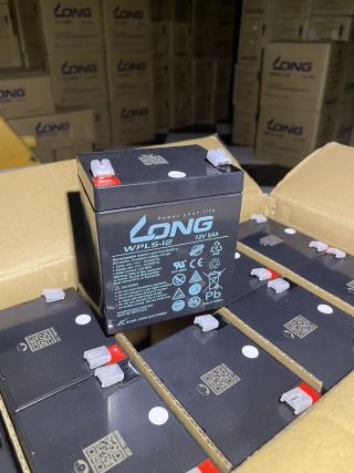ẮC QUY KÍN KHÍ (VRLA AGM) LONG 12V-5Ah (20HR), WPL5-12, F2