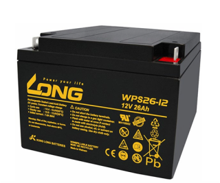 ẮC QUY KÍN KHÍ (VRLA AGM) LONG 12V-26AH (20HR), WPS26-12, F3-M5
