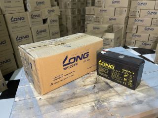 ẮC QUY KÍN KHÍ (VRLA AGM) LONG 12V-24WPC-1.6VPC-15Min, WP1224W, F2