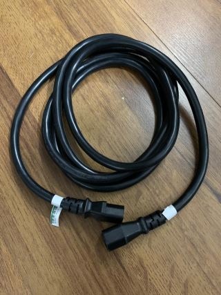 DÂY NGUỒN HITACHI CHUẨN C13-C14, CHỊU TẢI 15A-250V, ĐỘ DÀI 2.5m, THIẾT DIỆN 3x1.5mm2