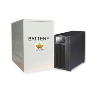 UPS Santak Online 1KVA/0.7kW, External Battery (C1KSE)