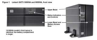 LIEBERT® GXT3™ UPS 8000VA/7200W, 208V (GXT3-8000RT208)