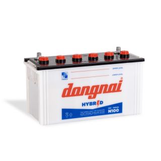 ẮC QUY KHỞI ĐỘNG DONGNAI (HYBRID) 12V-100AH (20HR), N100